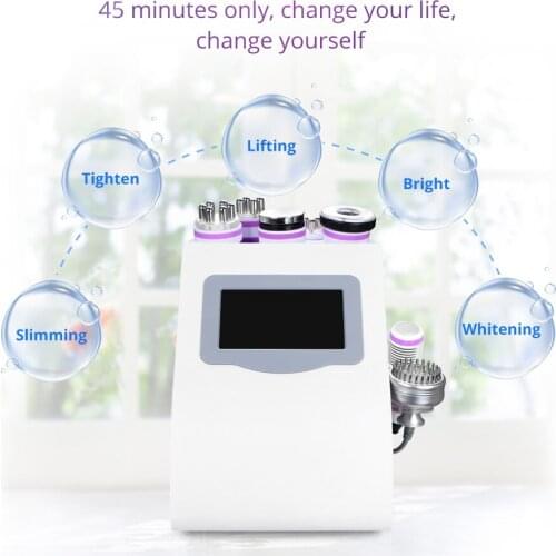 8 IN 1 40K Unoisetion Cavitation Weight Loss Radio Frequency RF Vacuum Slimming Cold Photon Skin Lift Machine