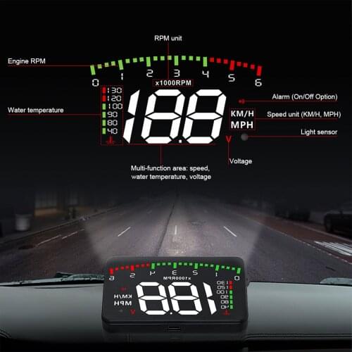 A900 HUD head-up display obd car universal HD head-up display