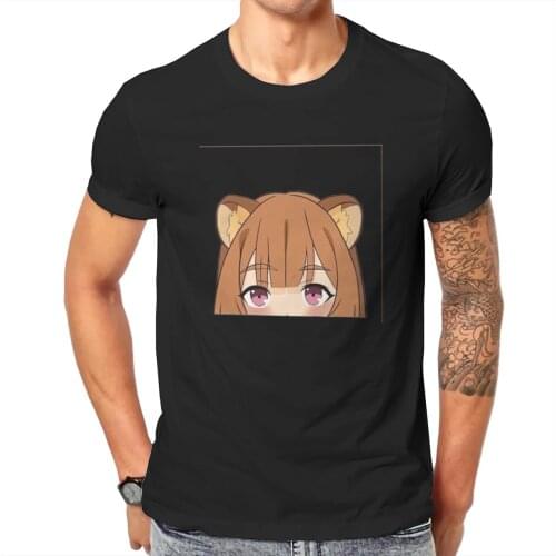 Men Raphtalia peeker- Rise of the Shields Anime Naofumi Iwatanis Funny Classic Hot Sale Tshirt