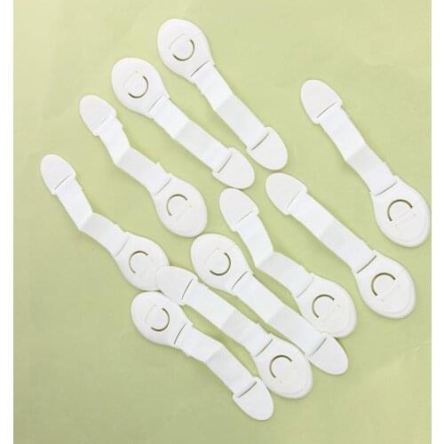 Child Baby Safety Lock Cupboard Cabinet Door Drawer Safety Locks Children Security Protection Plastic Chest of Drawers