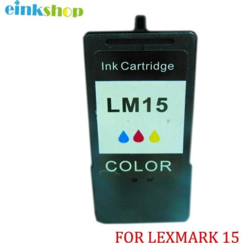 Einkshop 1pcs For Lexmark 15 Color Ink Cartridge For Lexmark Z2300 Z2320 X2650 X2600 X2670 Z2310 X2630 Printer