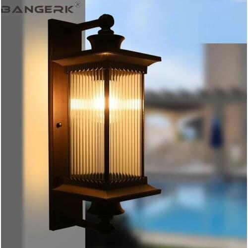 Europe Outdoor Lighting Wall Lamps IP65 Waterproof Antirust LED Porch Lights Wall Sconce Garden Balcony Decor Lamp Lamparas