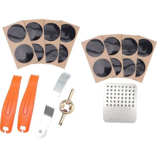 Bike Inner Tube Repair Kit Outdoor Bicycle Wheel Repairing Handy Fixed Set