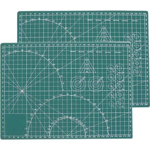 New A2 A3 PVC Cutting Mat Board Durable Self-healing DIY Sewing Student Art Paper Cutting Engraving Cut Pad Leather Craft Tool