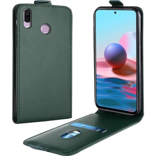 Flip Up and Down Leather Case for Huawei P Smart 2019 Case POT-LX2J 6.21''Vertical Cover for P Smart2019 Case Phone Bag