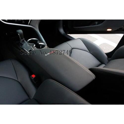 Armrest box leather Cover Protection For Toyota 8th Camry 2018 4 colors to choose