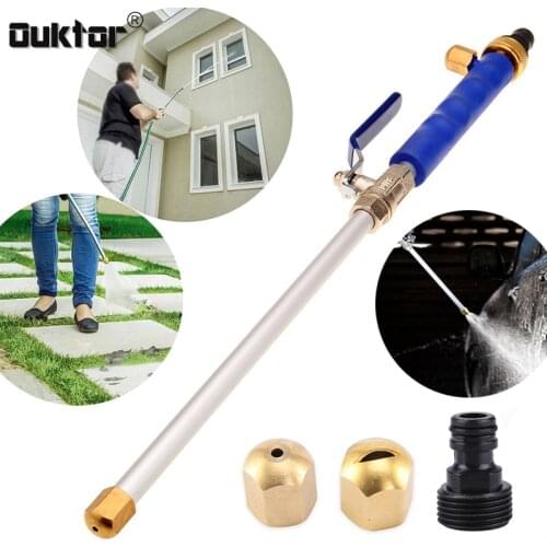 Car High Pressure Washer Water Gun Power Washer Jet Garden Water Hose Wand Nozzle Sprayer Watering Spray Sprinkler Cleaning Tool