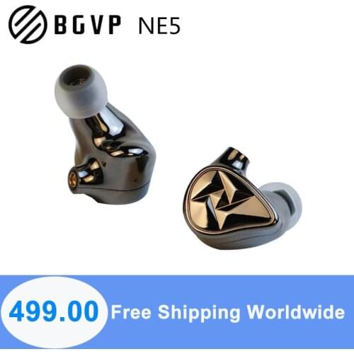 BGVP NE5 5BA IEMs EST Tribrid In Ear Montiors Redefining HiFi Earphones
