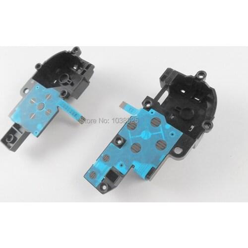 Original left and right Conductive Film Key Button Ribbon Flex Cable W/ Bracket For Wii u WIIU Pad Controller 10set/lot