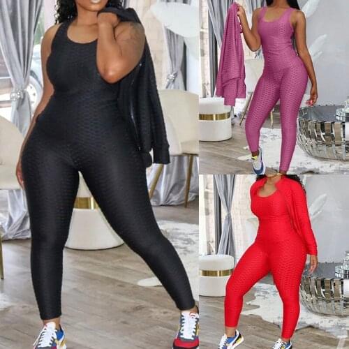 European and American leggings sexy sports 2021 hot selling jacket + vest + pants three-piece suit