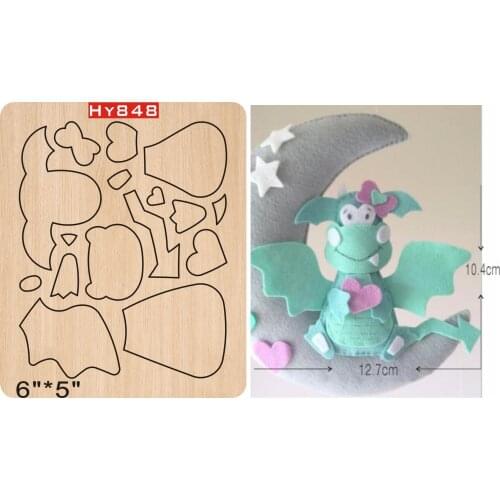 Dragon and the Moon cutting dies 2019 new die cut &wooden dies Suitable for common die cutting machines on the market