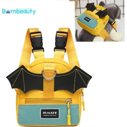 Dog Self Backpack Multi-pocket Pet Harness Mini Carrier Backpack Pocket Saddle Bags Puppy Bag Dog Backpack Pet Supplies