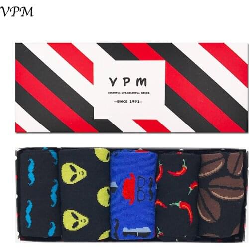 VPM Mens Black Socks