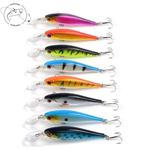 3D Eyes Artificial Anti-Corrosion Fishing Lure Hard Bait Bionic Minnow Floating Wobblers 10cm/9.4g Plastic Fishing Bait