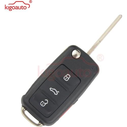 5K0837202R 315Mhz 3 button with panic HU66 blade remote key NBG010180T for VW Beetle Passat Jetta Tiguan 2014 kigoauto