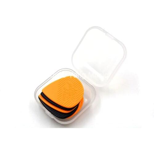 Joyo 8pcs Non-Slip Jazz Guitar Picks Heavy 1.4mm POM Electric Guitar Bass Picks Plectrums With Little Plastis Picks Case Box