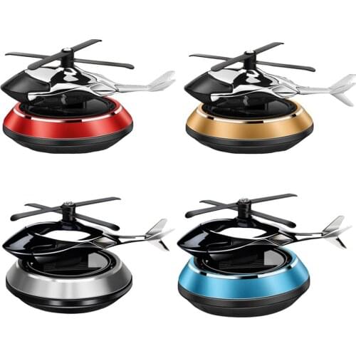 Car Air Freshener Solar Energy Rotary Aromatherapy Diffuser Odor