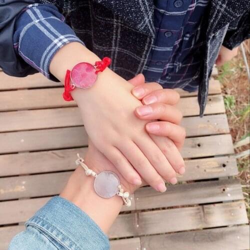 Natural Stones Handmade Wrap Bracelets Yoga Meditation Bracelet For Women Men Lovers Jewelry Dropshipping Couple Gift