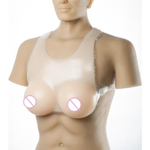 C-E Realistic Breast Form for Crossdresser and Mastectomy Woman Crossdressing Drag Queen Transsexual Fake Boob Enhancer Shemale