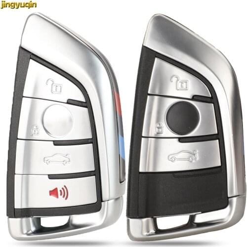 Smart Card Key Shell For BMW 1 2 5 7 Series X1 X3 X4 X5 X6 X5M X6M F15 F16 F48 G30 G38 525 540 730 740 218i F Class 3/4 Button