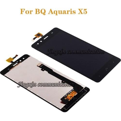 5.0" Original Display For BQ Aquaris X5 LCD + Touch Screen Digitizer Replacement for BQ X5 LCD Mobile Phone Repair Accessories