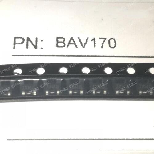 New SOT BAV23A BAV23S BAV70 BAV70T BAV70W BAV74 BAV99 BAV99S BAV99U BAV99W BAV170 BAV199 BAV756S