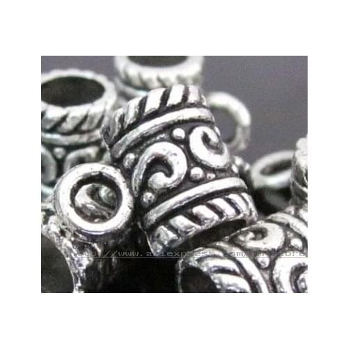Wholesale Zinc Alloy bail Connectors Charm Spacer Beads 11.5x9mm