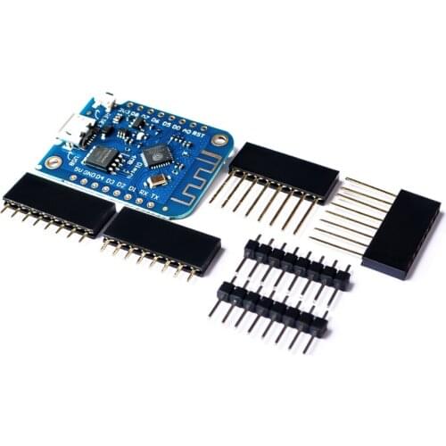 ESP8266 ESP-12 ESP-12F CH340G CH340 V2 USB WeMos D1 Mini WIFI Development Board D1 Mini NodeMCU Lua IOT Board 3.3V With Pins