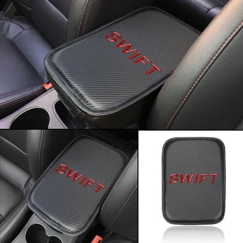 Car Armrest Pad for Suzuki SWIFT VITARA SX4 Alto Auto Armrests Car Center Console Arm Rest Pad Vehicle Protective Car Styling