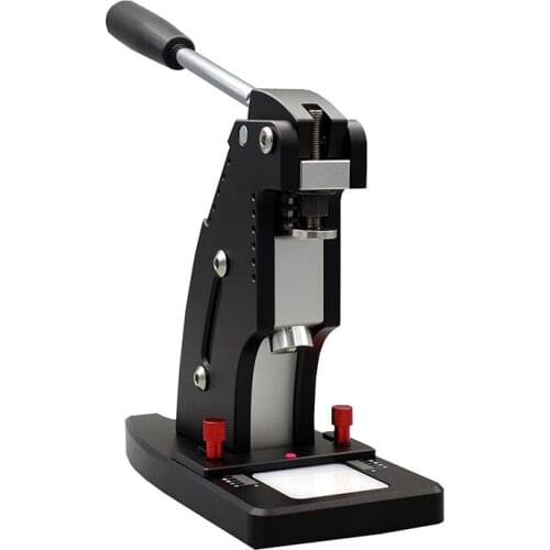 Manual leather mute cutting machine tool leather cutting machine hand press manual punching machine hand beer machine