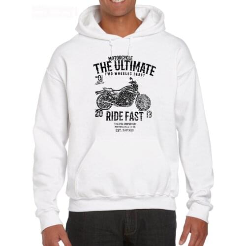 2019 Newest Fashion Ultimate Japan Motorbike VMAX 1200 Full Power Old School Inspired Motorcycle Art Hoodies Sweatshirt