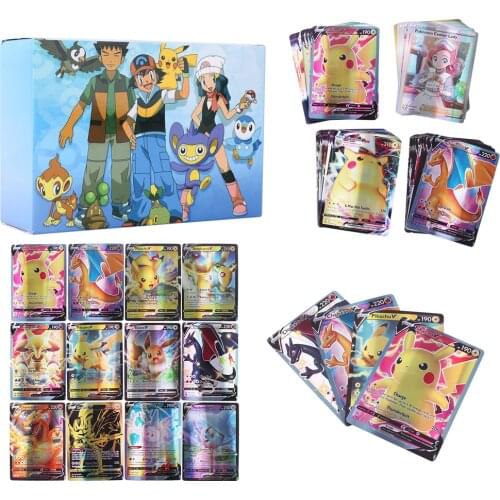 2021 Pokemon Card 200 V MAX 300 GX Children Battle English Version Game Tag Team Shinny Vmax Vivid Voltage