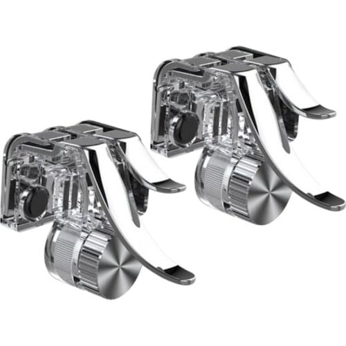 R11S Transparent Button Gamepad Mobile Controller Smartphone Game Button Suitable for PUBG Mobile Games