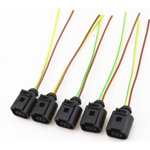 FHAWKEYEQ Engine Cooling Circulating Water Pump Connection Plug Cable For TT A3 Golf Jetta Passat Tiguan Eos Seat Leon 1J0973702
