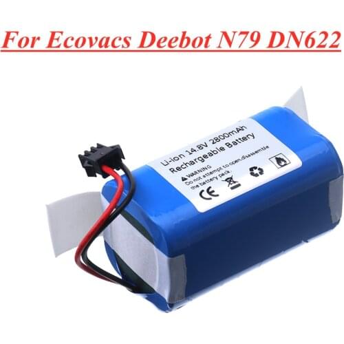 14.8V 2800mAh Li-ion battery for Conga Excellence 990 Ecovacs Deebot N79 N79S DN622 Eufy Robovac 11 11S 12 15C 15S 35C