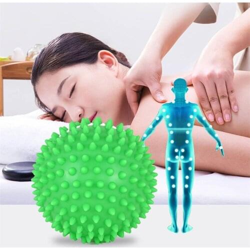 Spiky Massage Ball Exercise Balls for Deep Tissue Massage Physical Therapy, Myofascial Release & Relax Muscles