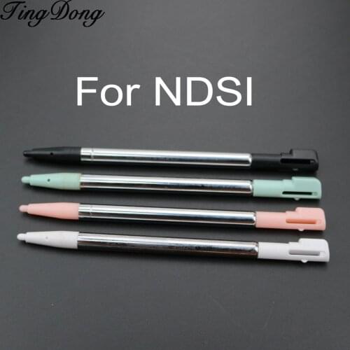 TingDong 100pcs Metal Retractable Extendable Touch Screen Stylus Pen Stylus for Nintendo DSi For NDSi