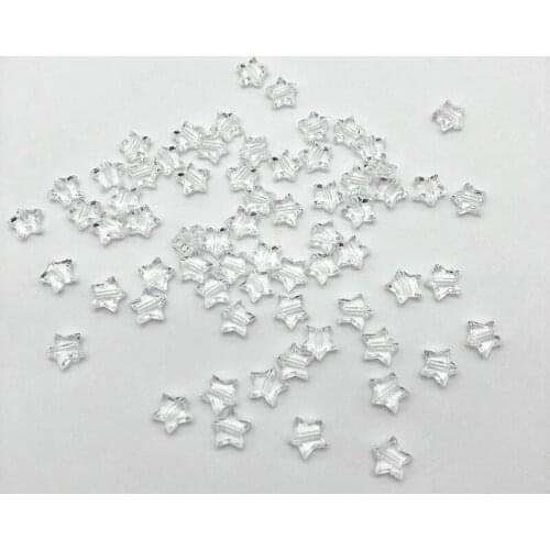 New Arrival! 2900pcs Clear Acrylic Star shape Beads For Handmade Jewelry Necklace/Earrings DIY Parts,Jewelry Findings&Components