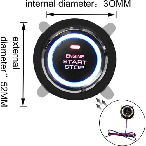 PKE one key start, remote control keyless entry, remote control boot, one key car search, sound and light reminder