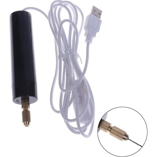 Mini Electric Drill Handheld For Epoxy Resin Jewelry Making DIY Wood Craft Tools