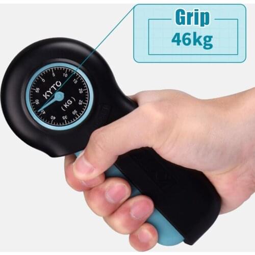 121lb/55kg Hand Dynamometer Grip Power Strength Meter Strength Trainer Handles Wrist Strengthener Hand Force Power