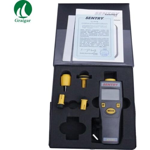 ST-723 Non-contact Tachometer Digital Revolution Meter Resolution 6.0 - 9999.9RPM