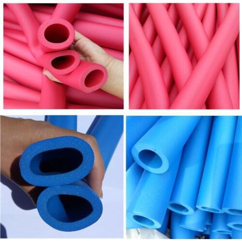 1.8 meter 5.9 feet Length Red Blue Sponge Foam Tube Inner diameter 6 10 13 16 20mm * 13 mm Thickness Thermal Insulation PPR Pipe