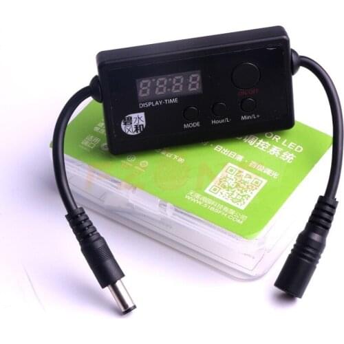 Smart LED Timer Controller Infinitely Variable Dimmer With Sunrise Sunset Model Compatible Chihiros Led Lighting