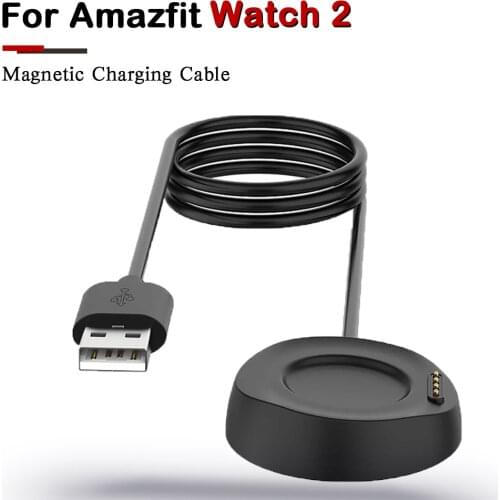 USB Replacement Magnetic Portable Power Charger Cable Adapter Fast Charging Dock For Huami Amazfit Watch 2 A1807 Smartwatch