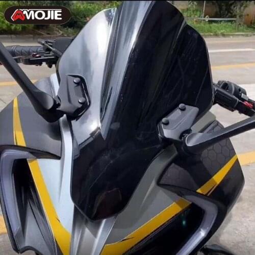 FOR CFMOTO 250 SR 300 SR Motorcycle Windshield Windscreen Windproof Double Bubble ABS Wind Shield FOR CFMOTO 250SR 300SR