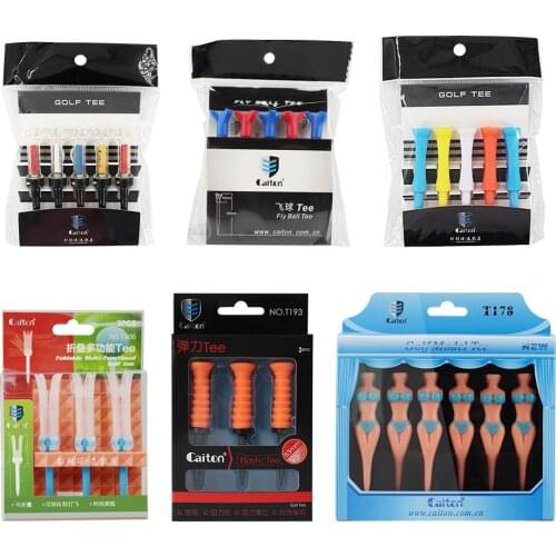 1 Bag Golf Tees Plastic Magnetic Elastic Golf Tee 85mm 83mm 79mm 75mm 70mm Durable Low Resistance For Drivers Fairway Wood