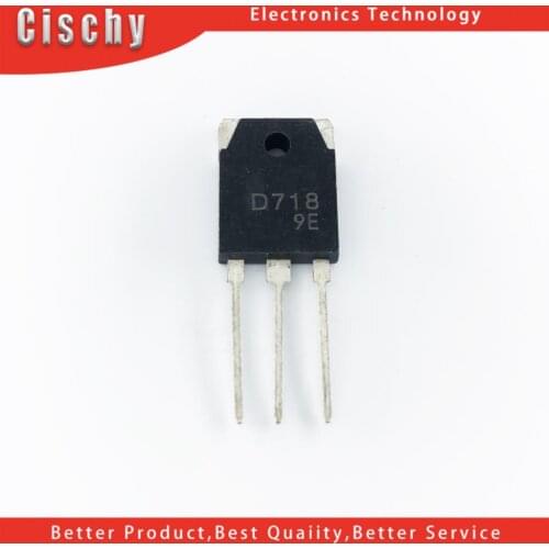 1pair 2SB688 2SD718 B688 D718 TO-247 new original In Stock
