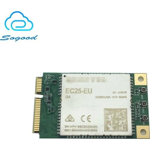 100% New&Original EC25 EC25-EU Mini Pcie B1/B3/B7/B8/B20/B28A/B38/B40/B41 4G FDD-LTE/TDD-LTD CAT4 Module for EMEA Korea Thailand