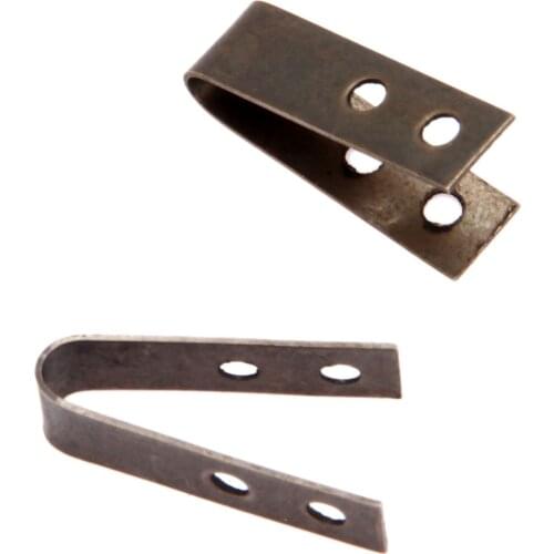 2pcs Decorative Frame Hanging Picture Oil Painting Mirror Frame Hooks Hanger with Screws Furniture Hardware Antique Bronze/Brass